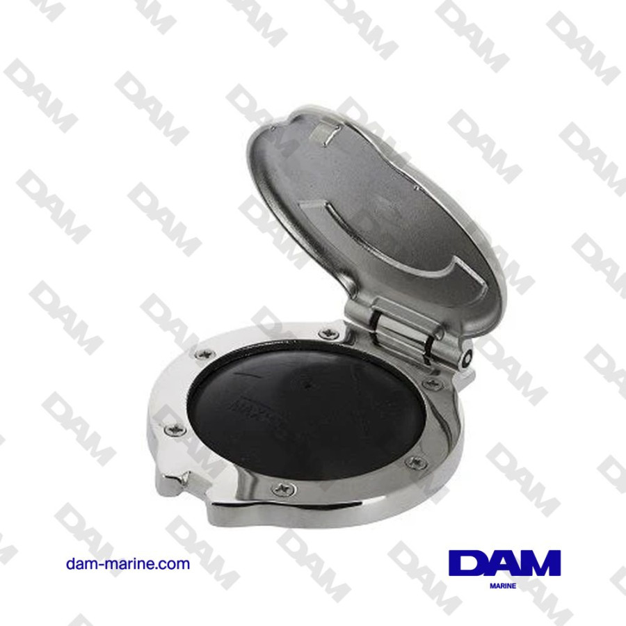 FOOT SWITCH STAINLESS STEEL COVER - DIAM 118 MM HEIGHT 24 MM DEPTH 50 MM