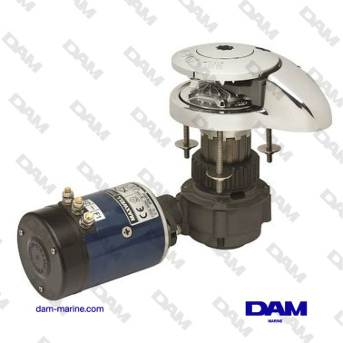 RC8-6 VERTICAL COMBINED CHAIN/ROPE WINDLASS - 12V CW - 600W 65TDC - 6MM CHAIN