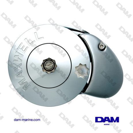 RC8-6 COMBINED VERTICAL CHAIN/ROPE WINDLASS - 24V CW - 600W 65TDC - 6MM CHAIN