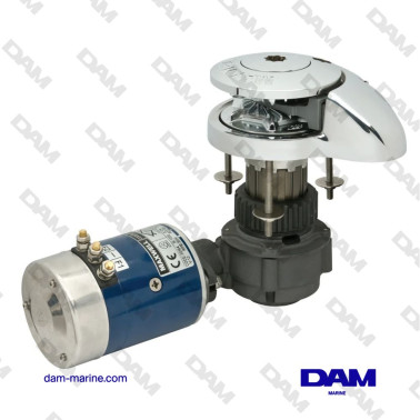 RC-8 VERTICAL COMBINED CHAIN/ROPE WINDLASS - 24V CW - 1200W - 65TDC 8MM CHAIN