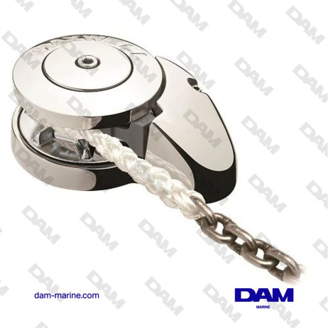 RC-6 COMBINED VERTICAL CHAIN/ROPE WINDLASS - 24V CW - 6-7MM CHAIN - ROPE