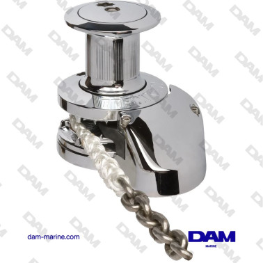 VERTICAL WINDLASS MIXED CHAIN/ROPE RC10-8 - 12V CW - 1000 W - 100TDC CHAIN