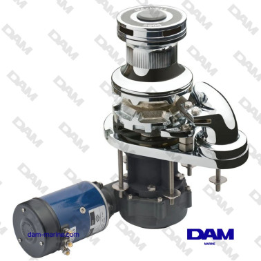 VERTICAL WINDLASS MIXED CHAIN/ROPE 10 VW 8MM-5/16” CAPSTAN 100TDC 24V BARBO