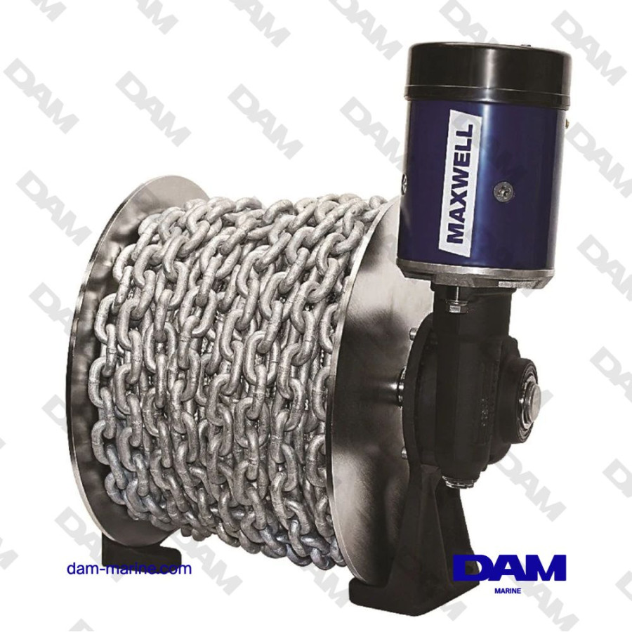 TASMAN 6-4 WINDLASS - 24V - 1000W INCL 100M ROPE 4 MM - 10M ROPE 6MM & 10M