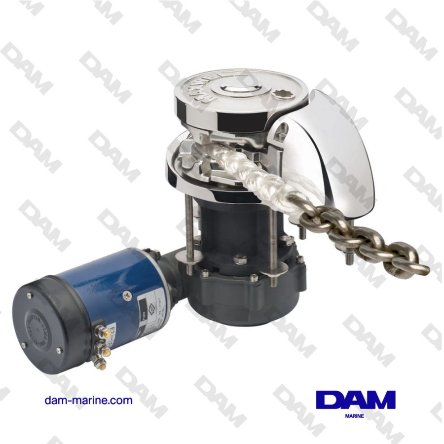 GUINDEAU VERTICAL MIXTE CHAINE/CORDAGE RC12-10 - HYDRAULIQUE CW - 90TDC CHAÎNE 1