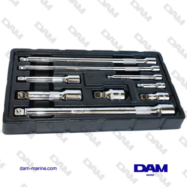 1/4 - 1/2 9PCS EXTENSION SET