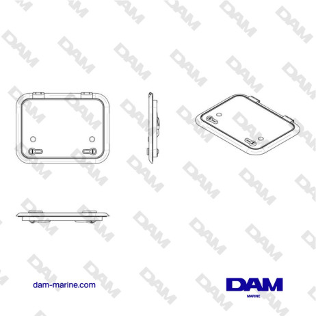 CUBIERTA DE CUBIERTA ALTUS TIPO 4633 (TAMAÑO DE RECORTE 457 X 327 MM)