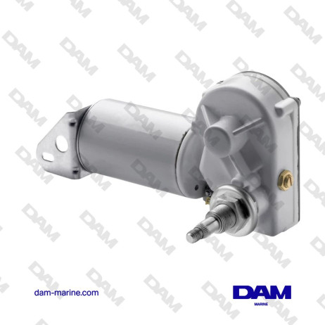 MOTEUR ESSUIE-GLACE, 12/24 V, ARBRE COURT 1”, 2 VIT. ET RETOUR A L’ARRET ET 2 CO