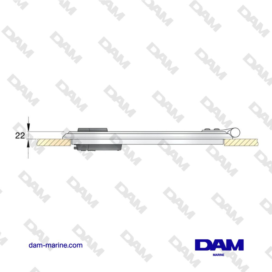 CAPOT DE VENTILATION PLANUS TYPE 30 (CUT OUT SIZE 300 X 230 MM)