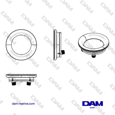 HUBLOT, ALLUMINIO, TIPO PW211, CATEGORIA A1, INCL. ZANZARIERA
