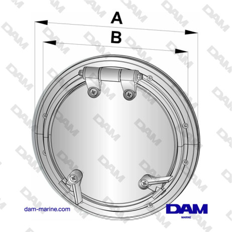 HUBLOT, ALUMINIO, TIPO PW211, CATEGORÍA A1, INCL. MOSQUITERA