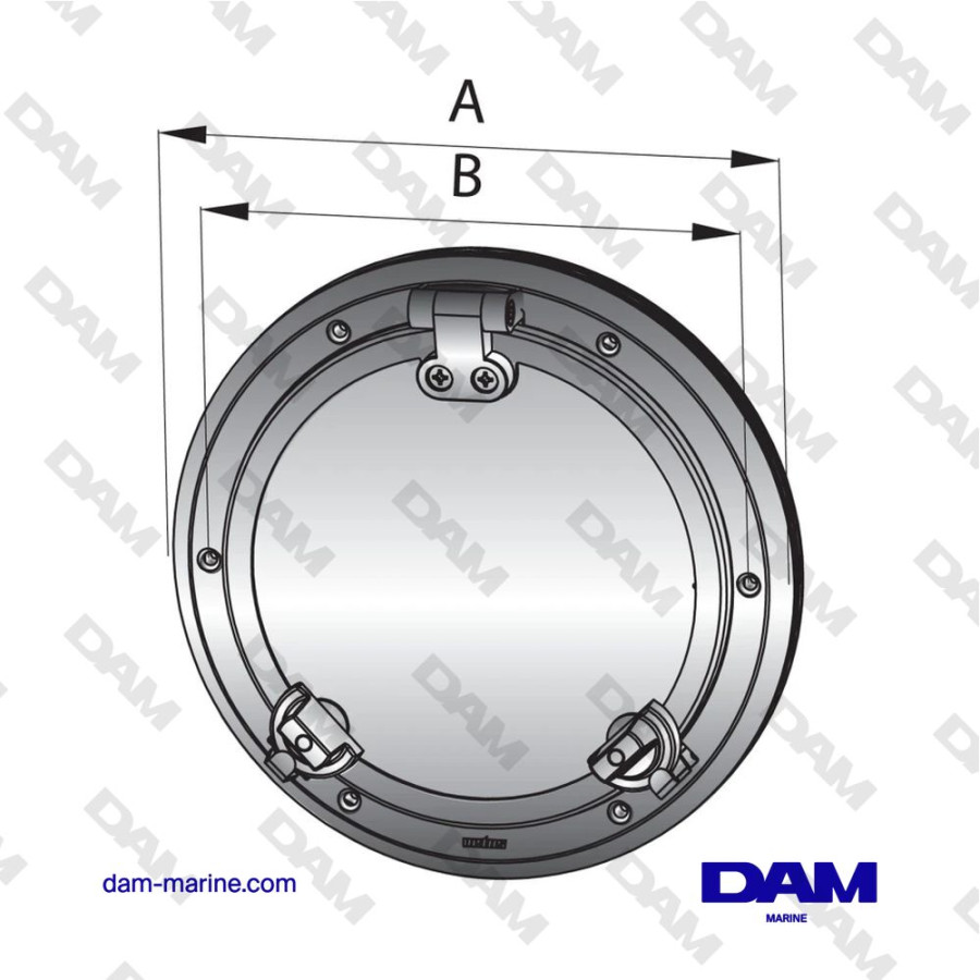 HUBLOT, ALLUMINIO, TIPO PW221, CATEGORIA A1, INCL. ZANZARIERA