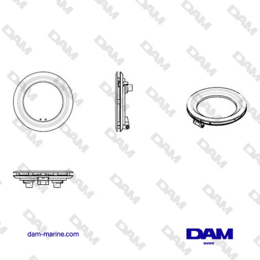 HUBLOT, INOX, TYPE PWS31A1, CATEGORY A1 (CUT OUT Ø 198 MM)