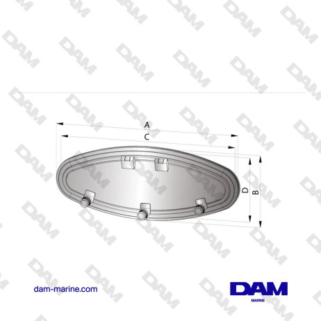 HUBLOT, ALLUMINIO, TIPO PX45, CATEGORIA A3