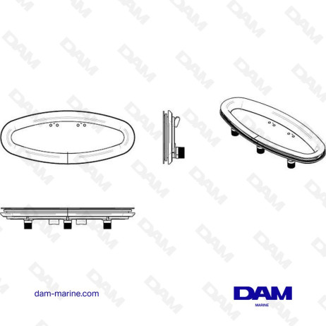 HUBLOT, ALUMINUM, TYPE PX46, CATEGORY A3