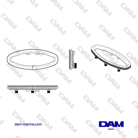 HUBLOT, ALLUMINIO, TIPO PX47, CATEGORIA A3