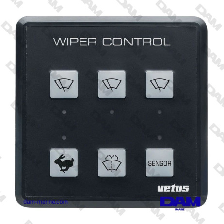 PANEL DE CONTROL PARA 3 LIMPIAPARABRISAS MAXI, 12/24 V