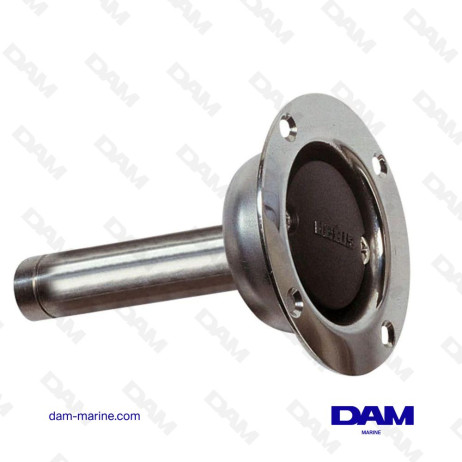 BREATHER, STAINLESS STEEL, STRAIGHT, Ø 19 MM