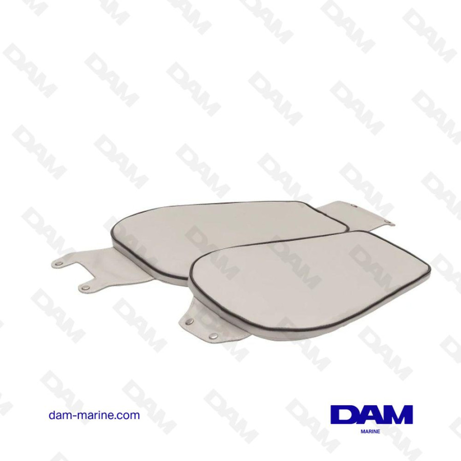 CAPTAIN, CUSHION SET, LIGHT GREY