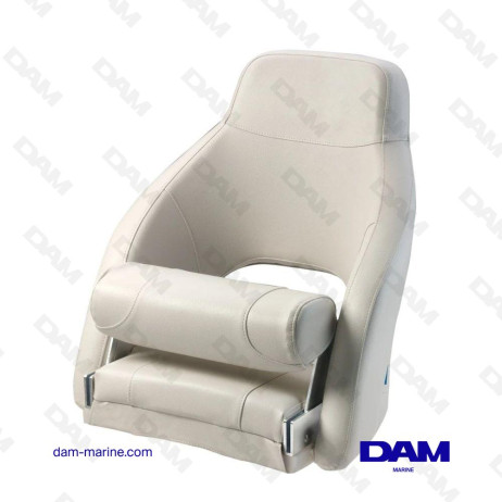 ADMIRAL SEAT WITH WHITE FLIP UP