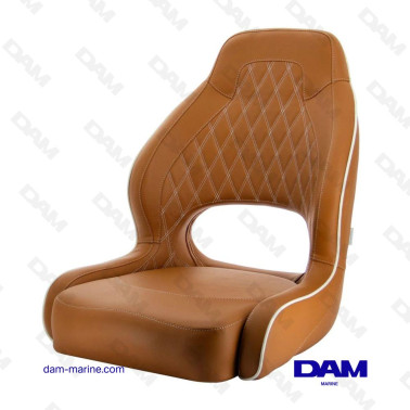 DRIVER SIÈGE DE TYPE SPORT MARRON ORANGÉ