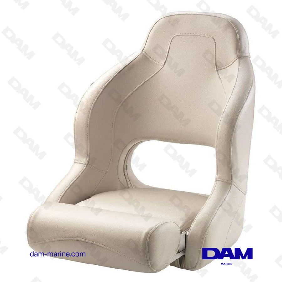 PILOTO, ASIENTO "DEPORTIVO", GRIS BLANCO