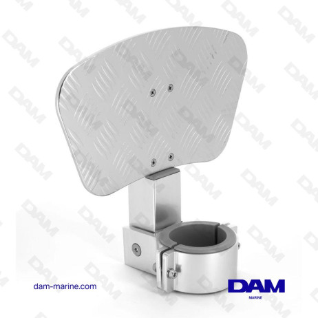 REPOSE PIED PIVOTANT POUR TUBE DE 73 MM