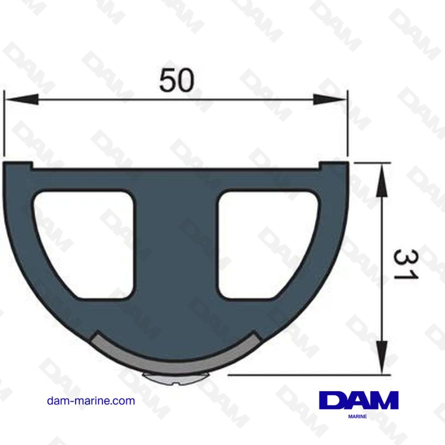 LÁMINA DE PROTECCIÓN DE VINILO, BLANCA, HARO5S, 50 X 34 MM, ROLLO DE 30 M (P