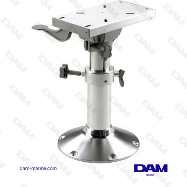 PIE DE ALUMINIO AJUSTABLE MANUALMENTE, DE 34 A 47 CM