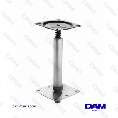 PIED DE SIÈGE SEUL AVEC CONNECTION FILETÉE SUR EMBASE HEIGHT 28 CM