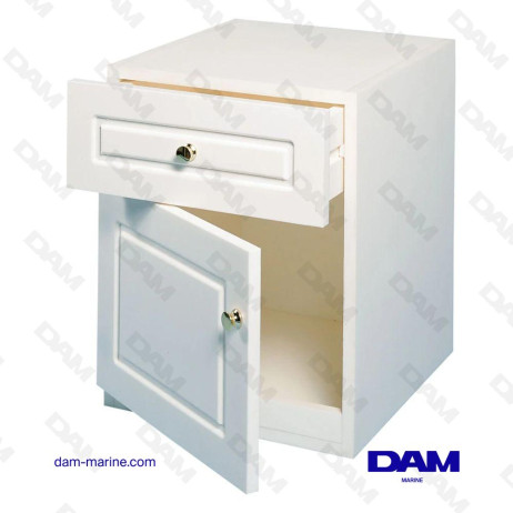 PANNEAU EN POLY-WOOD, BLANC, 1220 X 800 X 18 MM D'EPAISSEUR