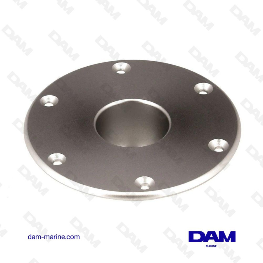 PLACA PARA MONTAJE DE PATA DE MESA CON AJUSTE CÓNICO