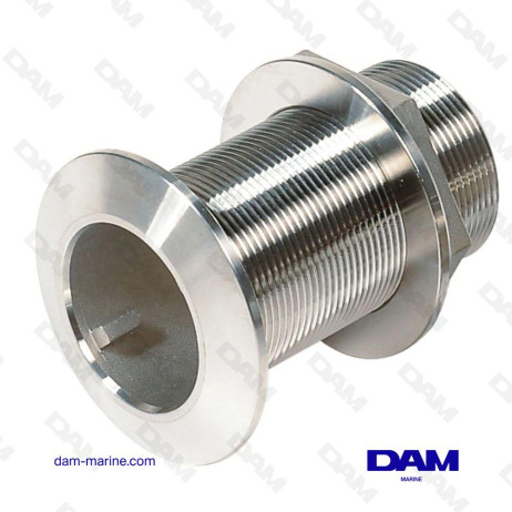 STAINLESS STEEL THRU-HULL WITH G2'' CHAMFER