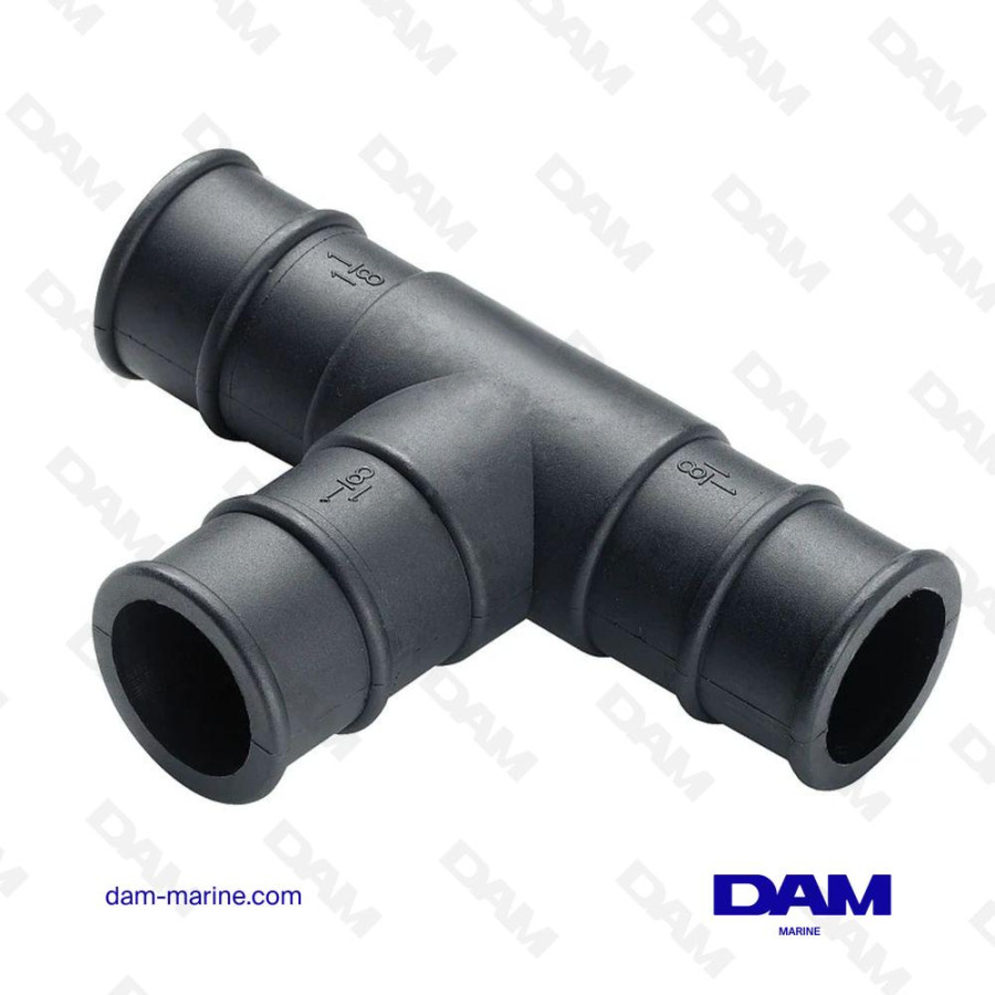 PIÈCE EN T POUR TUYAU Ø 19 MM (¾”)