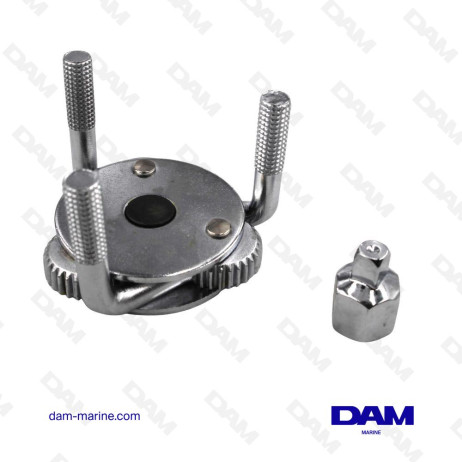 LLAVE DE FILTRO DE ACEITE DE 3 GARRAS 76-110MM*