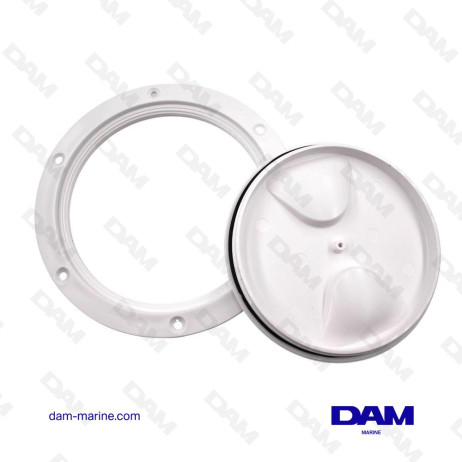 TRAMPILLA DE INSPECCIÓN BLANCA DE 125 MM