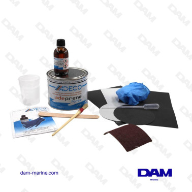 GREY NEOPRENE TIRE REPAIR KIT