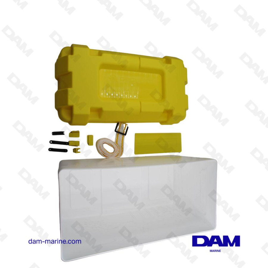 BAC A BATTERIE GRAND MODELE MAX 130AMP - 385X177X205MM