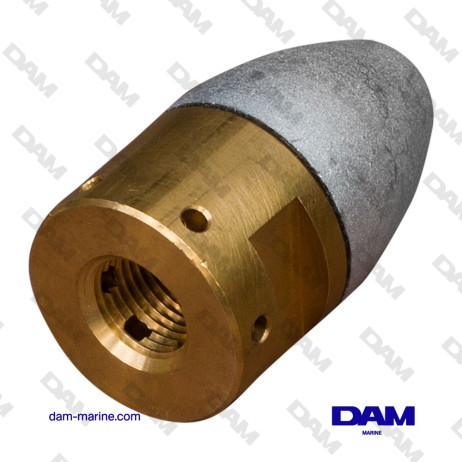 KIT ECROU ANODE ARBRE RIVA AQUARAMA 20-30MM - 18P1.75