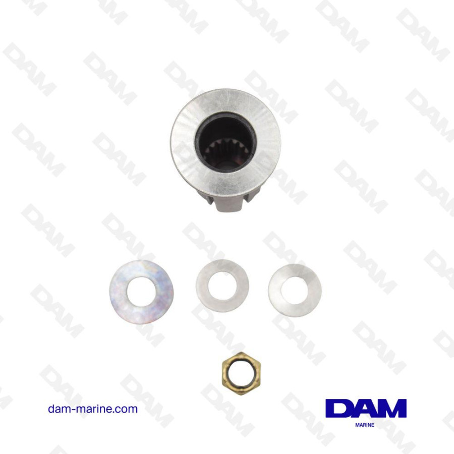 KIT DE CUBO DE HÉLICE OEM FLO-TORQ II HD - EJE MERCURY DE 1,25"