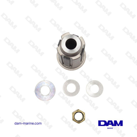 FLO-TORQ II HD OEM PROPELLER HUB KIT - 1.25" MERCURY SHAFT