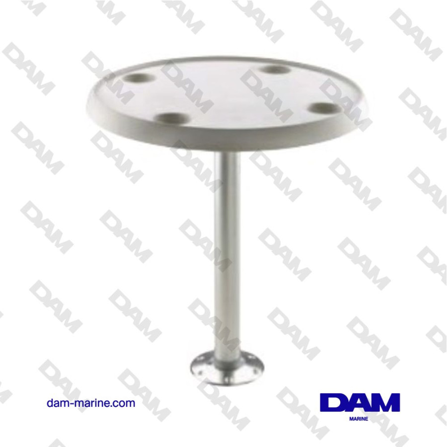 MESA REDONDA 60 CM ALTURA FIJA 68 CM