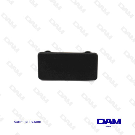 CAPOT BOUCHON FERMETURE PLATINE NOIR