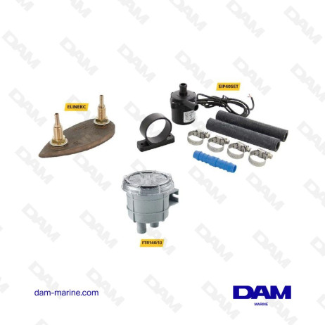 E-LINE KEEL COOLING SET - REFROIDISSEMENT EN CIRCUIT FERMÉ - EAUX SALÉES ET BOUE