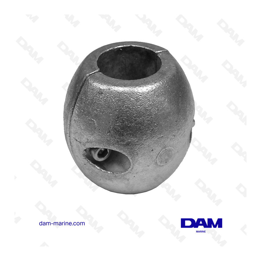 TUERCA DE EJE DE ÁNDOLO 25MM - ZINC