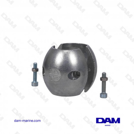 ANODE NOIX ARBRE 31.8MM - 1-1/4" - ZINC
