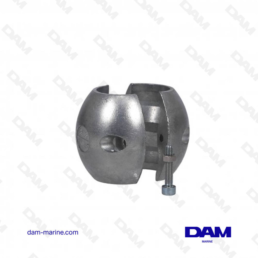 ANODE NOIX ARBRE 31.8MM - 1-1/4" - ZINC