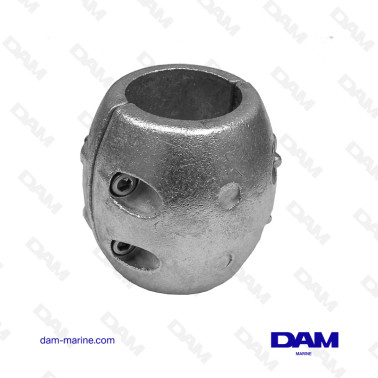 ANODE SHAFT NUT 35MM - ZINC