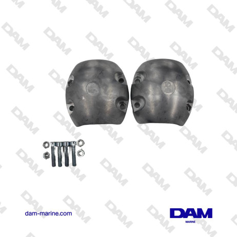 ANODE SHAFT NUT 55MM - ZINC