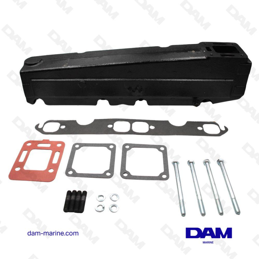 MERCRUISER V8 PORT EXHAUST MANIFOLD